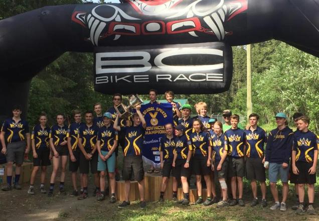 SAS Mountain Bike Provincial Champions 2018
