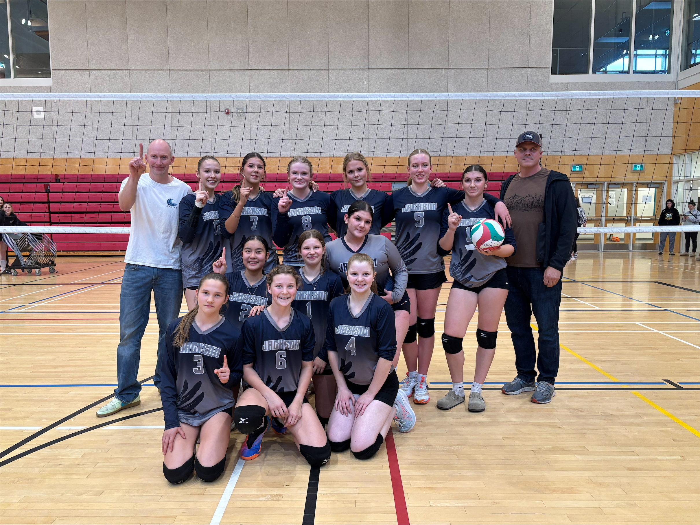 jr Girls Volleyball Photo
