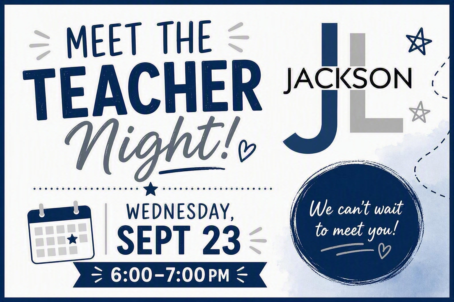 Meet the Teacher Night